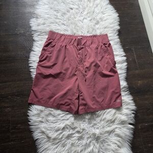 ALO Yoga Mens Mauve Athletic Shorts